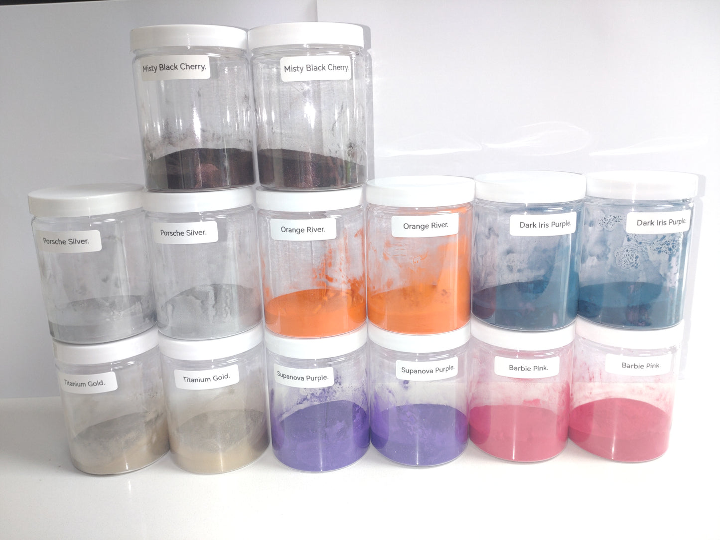 Polyester Powder Coat for laser engravers, Metallic Misty Black Cherry. 20 Grams