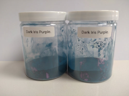 Polyester Powder Coat for laser engravers, Metallic Dark Iris Purple. 20 Grams