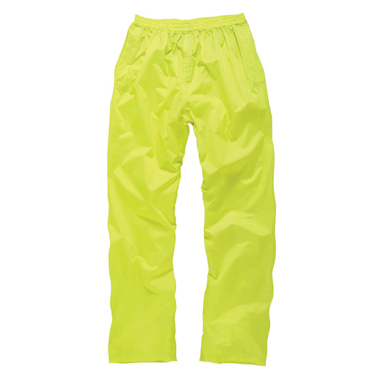 Scruffs Waterproof Rain Suit Hi-Vis Yellow. Large - T54555
