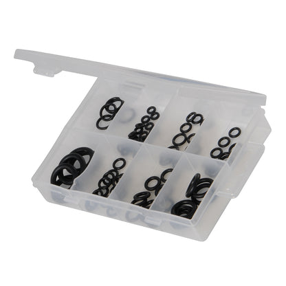 O Ring Pack, Rubber Ring Washer, 85 Assorted from 4.2 x 7.2 to 15.4 x 23.8mm