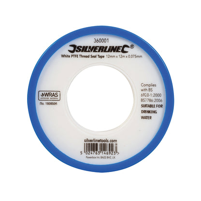 White PTFE Thread Seal Tape 10pk