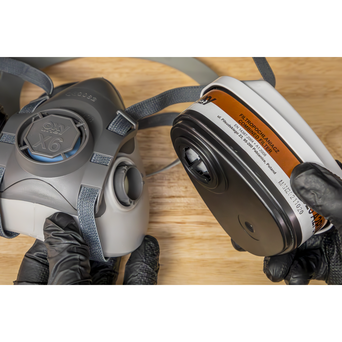Worksafe® Reusable Half Mask without Filters.