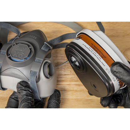 Worksafe® Reusable Half Mask without Filters.