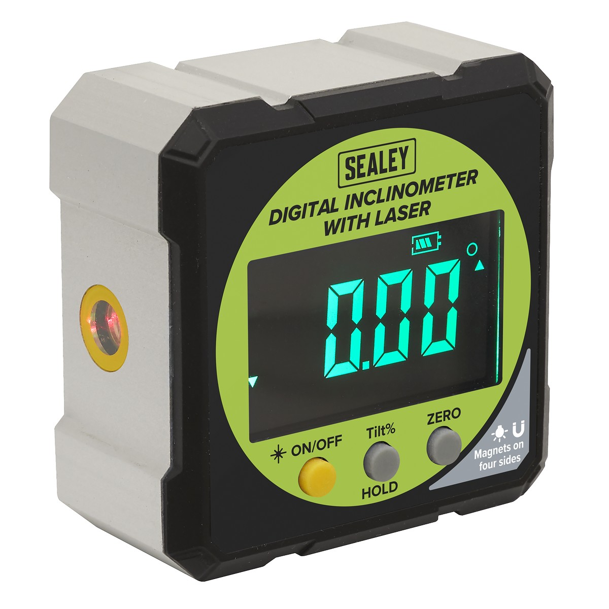 Sealey digital inclinometer with laser