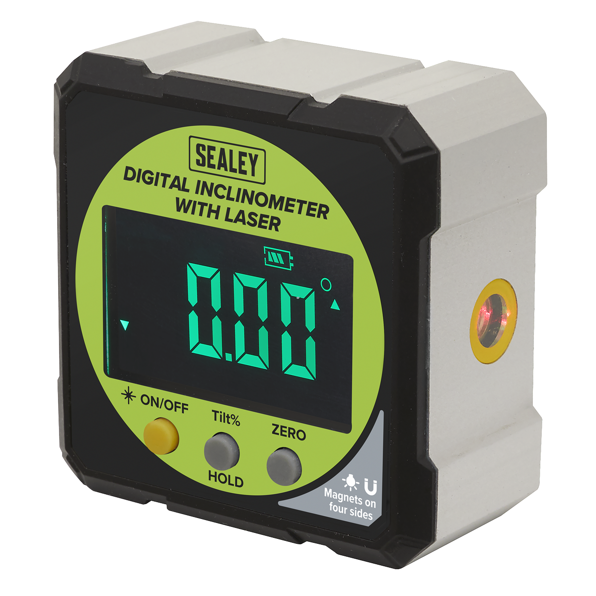 Sealey digital inclinometer with laser