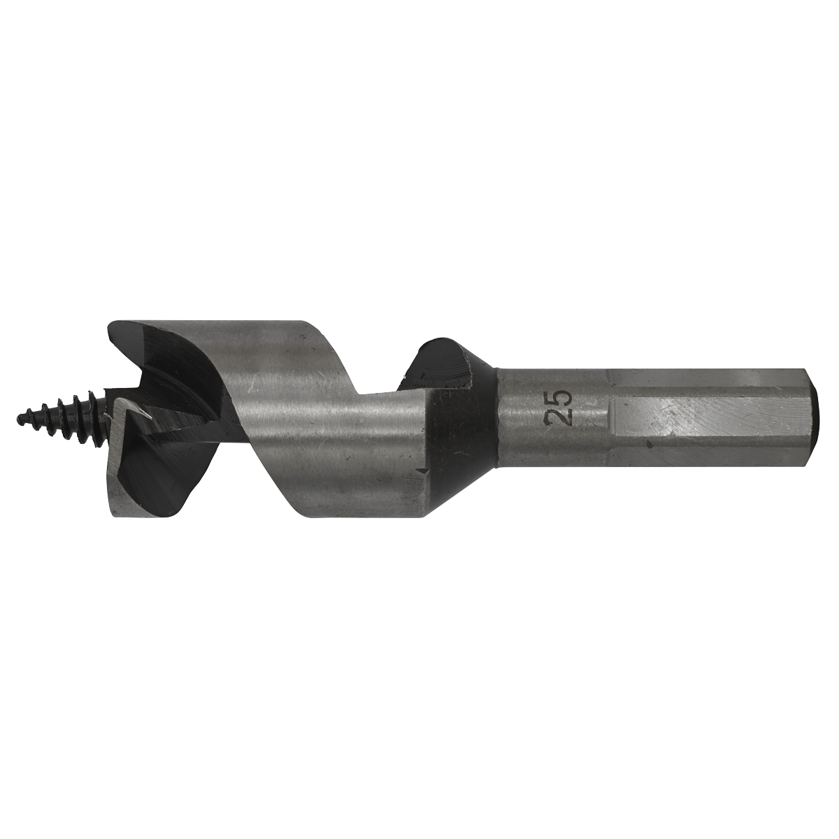 Stubby Auger Wood Drill Bit 25 x 100mm For In Joist Drilling.