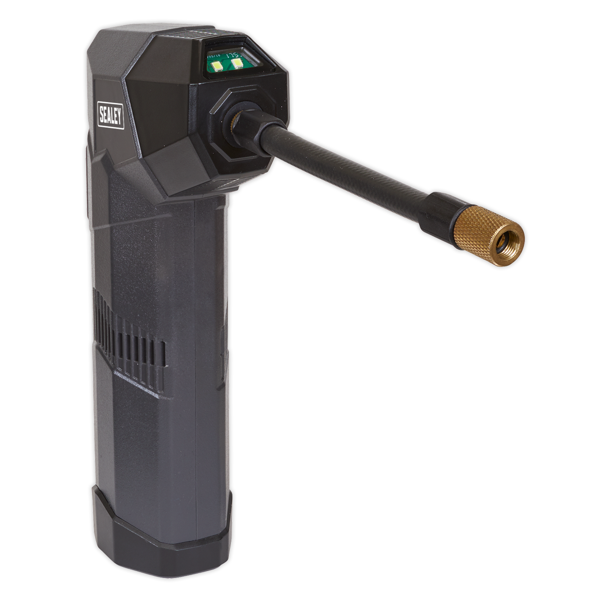 Expansion Vessel Pump. Compact Rechargeable Tyre Inflator & Power Bank with Worklight.