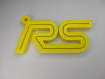 Ford Focus RS Key Ring in Yellow