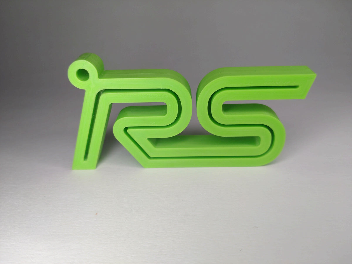 Ford Focus RS Key Ring in green