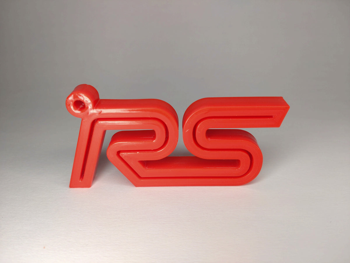 Ford Focus RS Key Ring in red