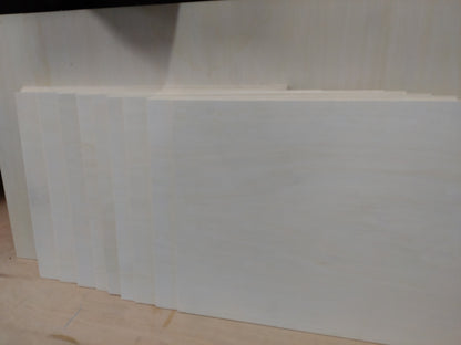 3mm Laser Plywood sheets. 400 x 300mm. Perfect for laser crafts.