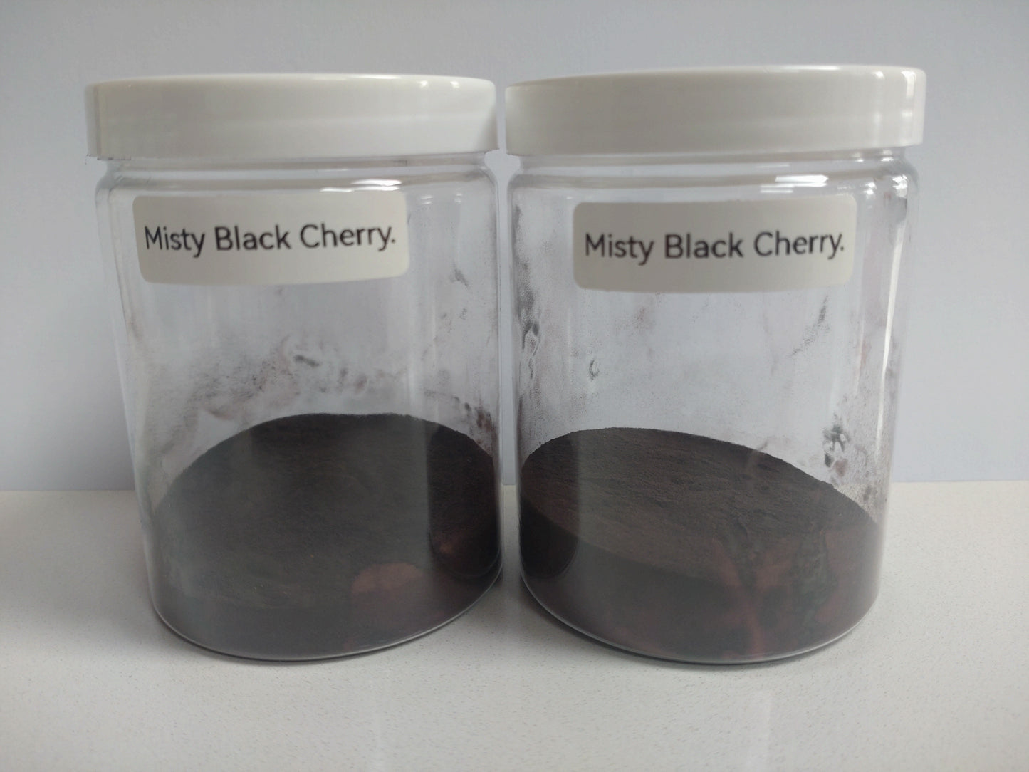 Polyester Powder Coat for laser engravers, Metallic Misty Black Cherry. 20 Grams