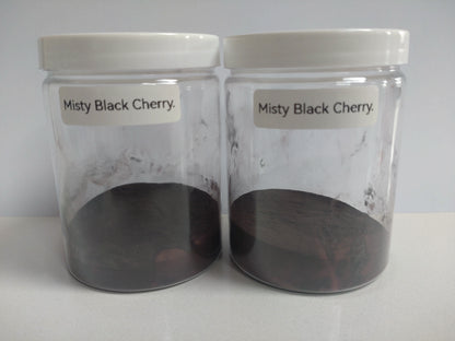 Polyester Powder Coat for laser engravers, Metallic Misty Black Cherry. 20 Grams