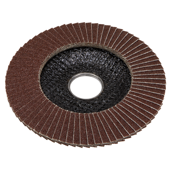 115mm Aluminium Oxide Flap Disc 40 Grit 22mm Bore