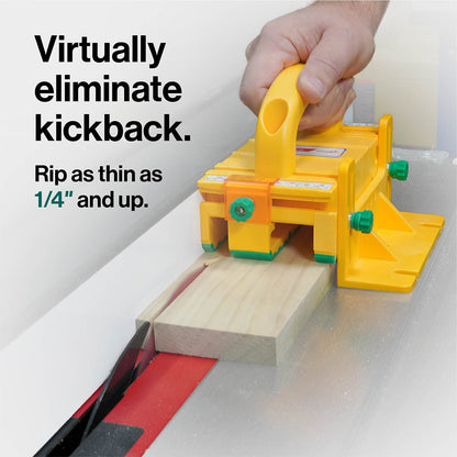 MJ GRR-RIPPER 3D Table Saw Pushblock+ Inc SafeRip Kit.