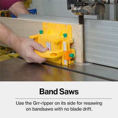 MJ GRR-RIPPER 3D Table Saw Pushblock+ Inc SafeRip Kit.
