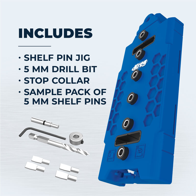 Kreg Tools Shelf Pin Jig 5mm