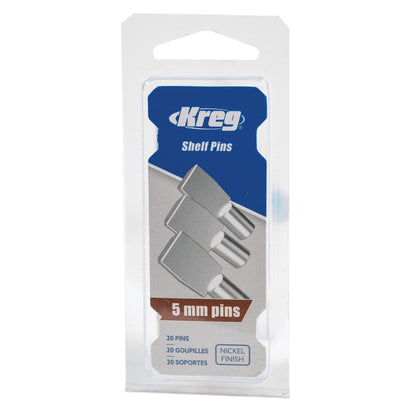Kreg 5mm Bookcase Shelf Pins - KMA-5MPIN