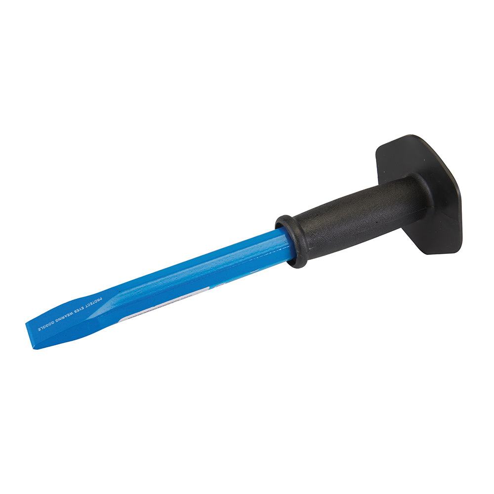 Cold Chisel with Guard. 25mm x 300mm long.