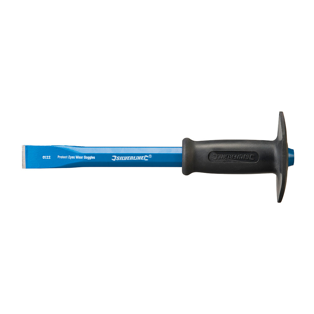 Cold Chisel with Guard. 25mm x 300mm long.