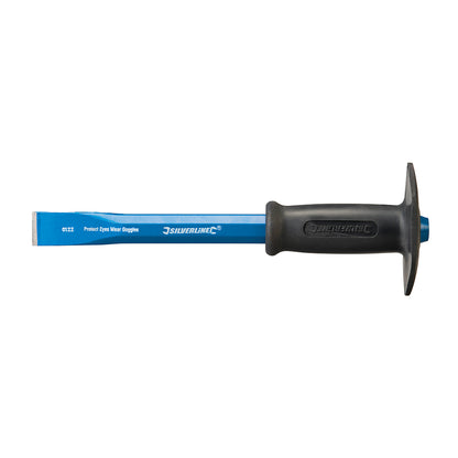 Cold Chisel with Guard. 25mm x 300mm long.