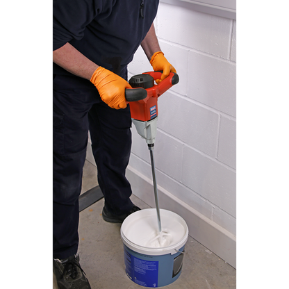 120L Electric Plaster Render Paddle Mixer 1400W - 110V