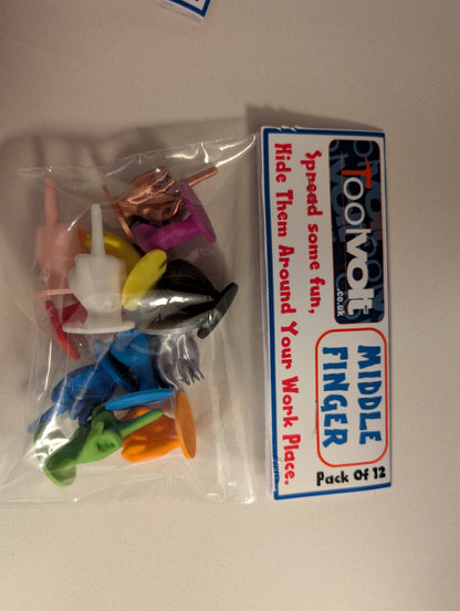 Middle Finger Fun Pack. 12 Pac