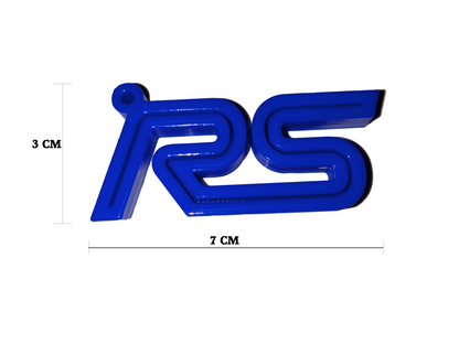 RS Ford Focus Car Key Ring. Rally Sport.