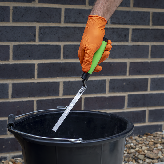 Siegen Soft Grip Bricklaying, &nbsp;Plastering &amp; Pointing Trowel Set 5 Piece. - S01300
