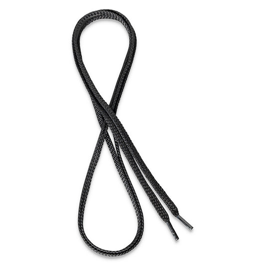Scruffs Flat Boot Laces, 140cm Long. Black 1 Pair. -  T54935