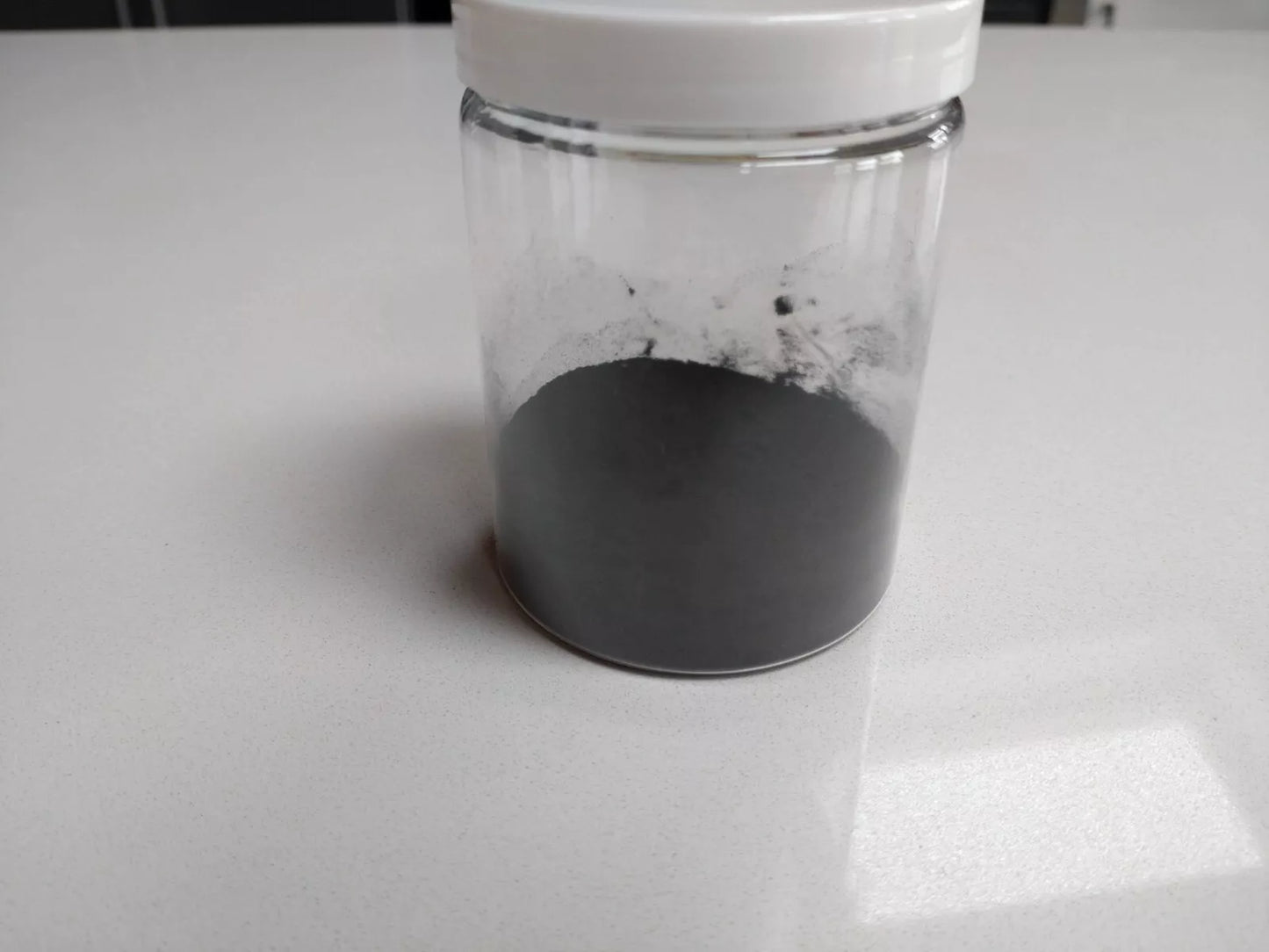 Polyester Powder Coat for laser engravers, Jet Black Gloss RAL 9005. 20 Grams