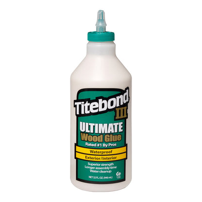 Titebond III Ultimate Wood Glue 32oz Quart.